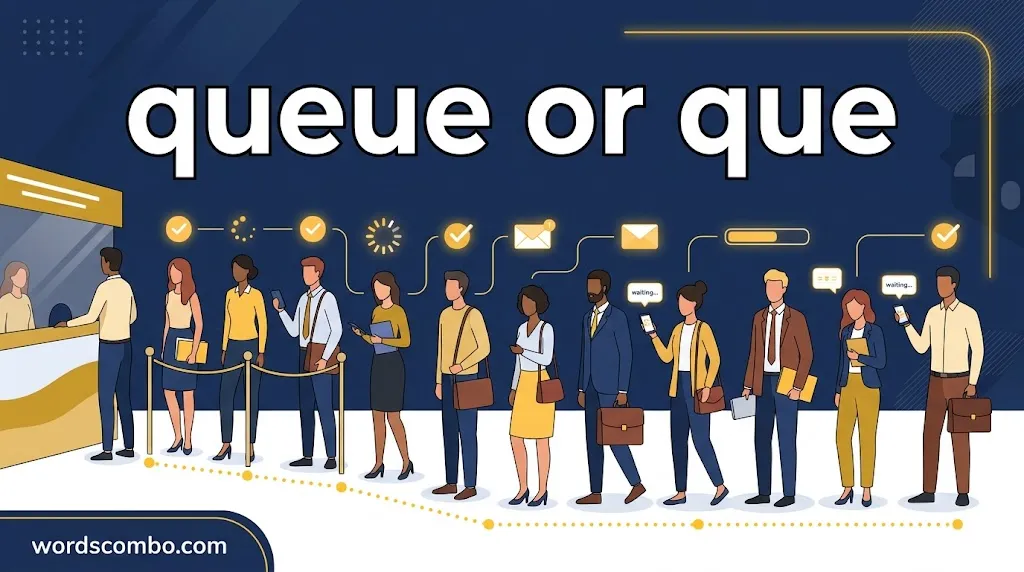 Queue or que