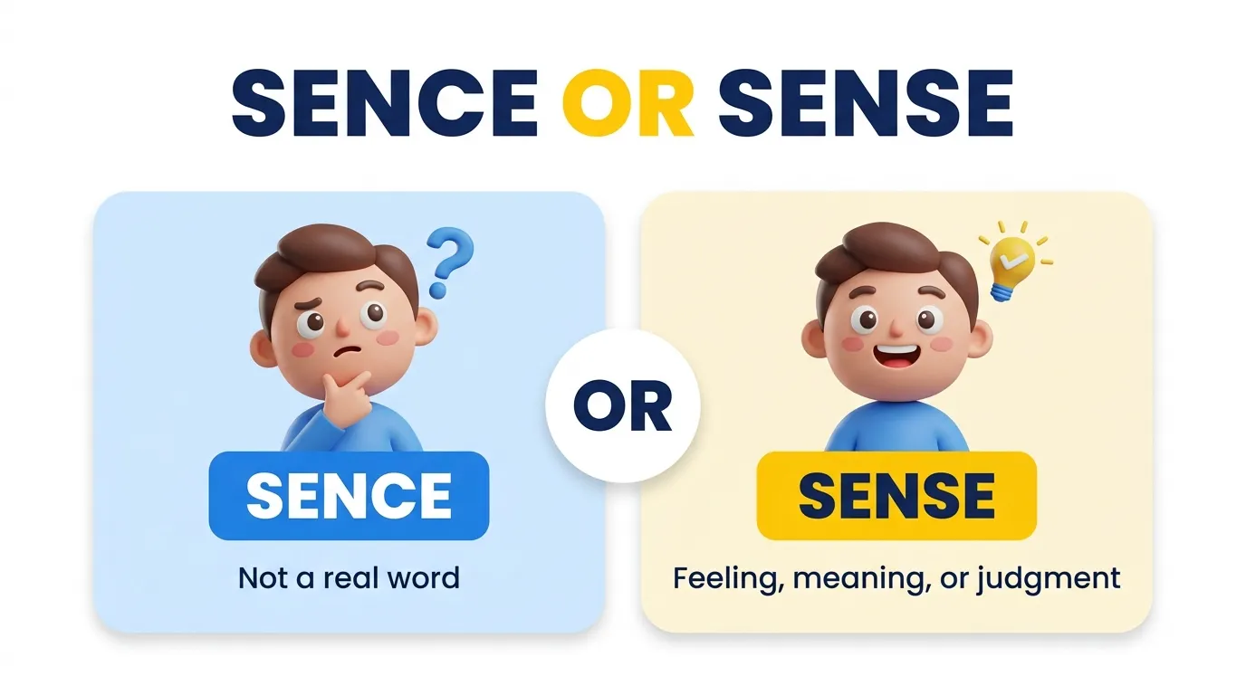 Sence or Sense