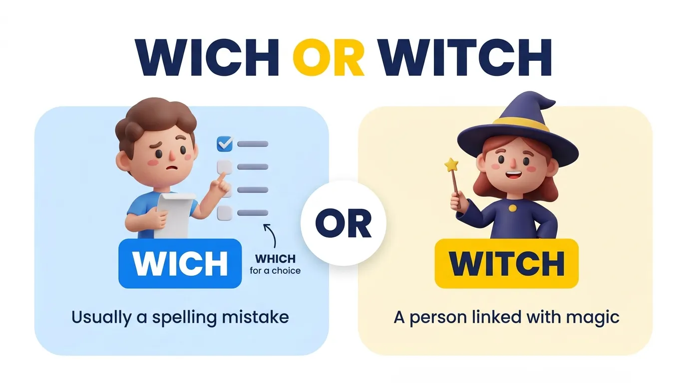 wich or witch