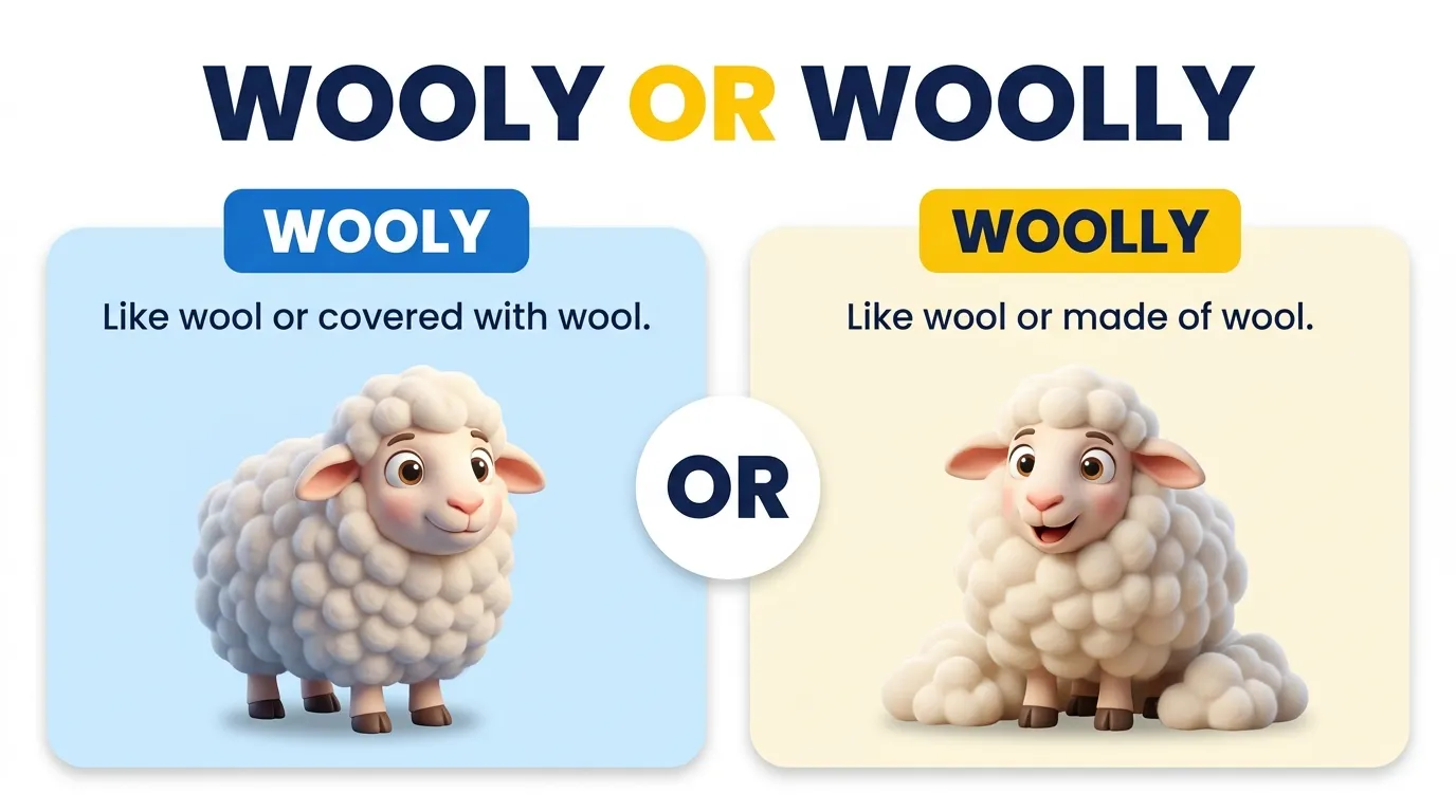 wooly or woolly