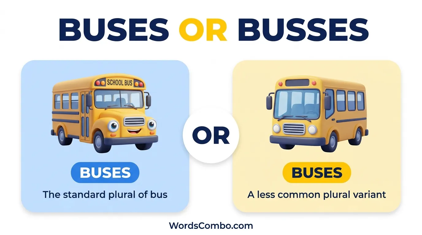Buses or busses