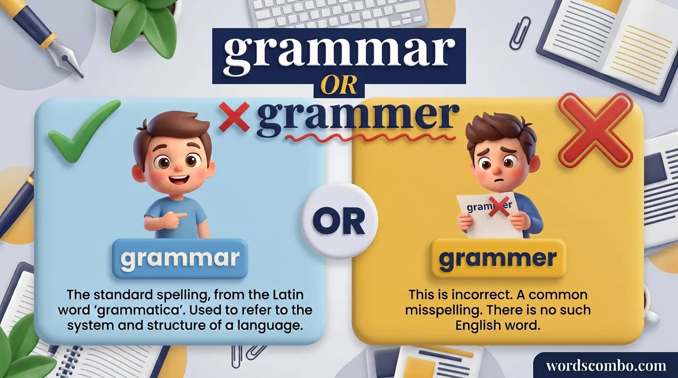 grammar or grammer
