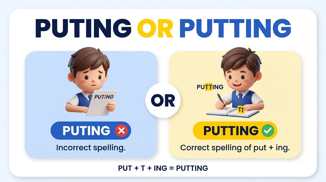 Puting or putting
