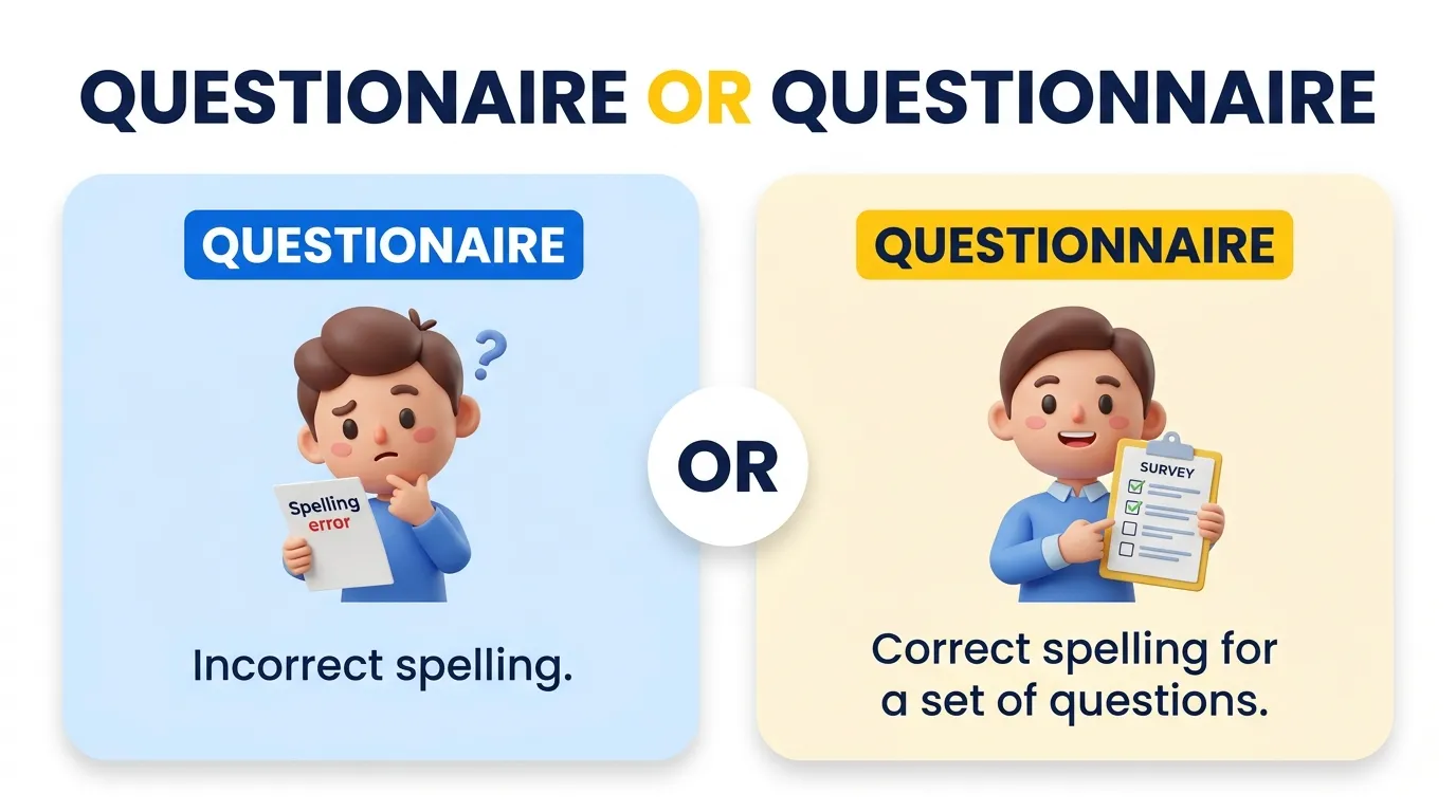 Questionaire or Questionnaire