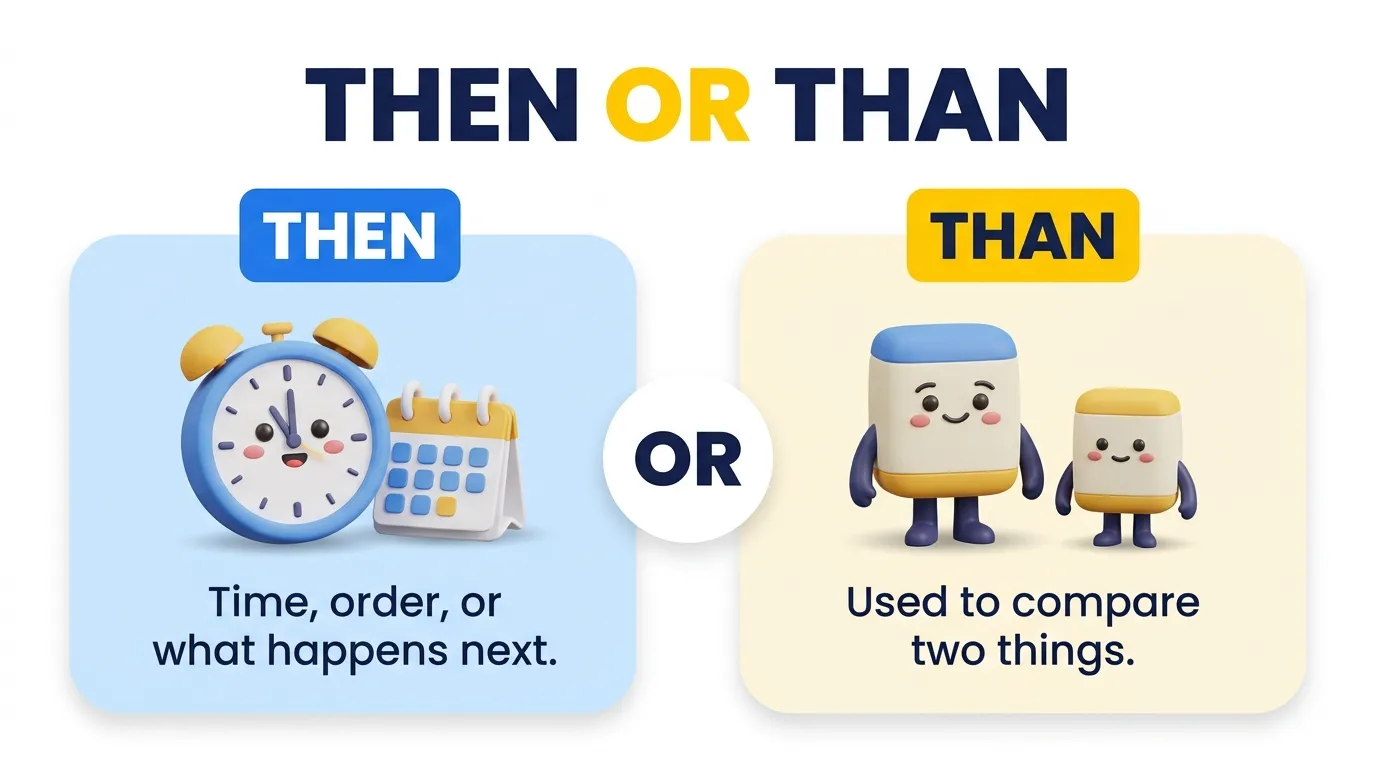 Then or Than