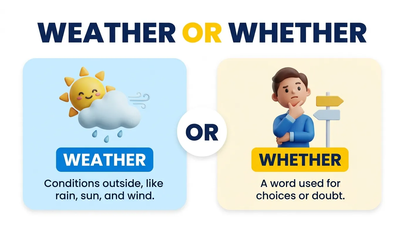 Weather or Whether